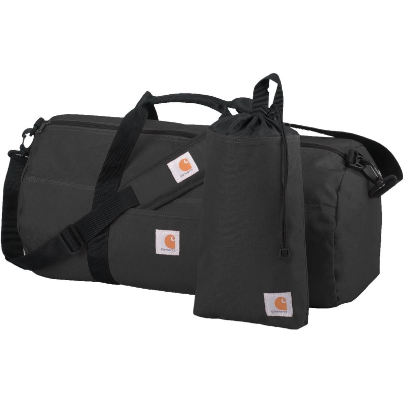 *SALE* ONLY BLACK & BROWN LEFT!!  Carhartt Bags 40L Lightweight Duffel Bag + Utility Pouch